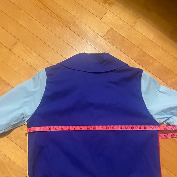 NWT Hayley Elsaesser Picnic Colour Block Moto Jacket - Picture 7 of 12